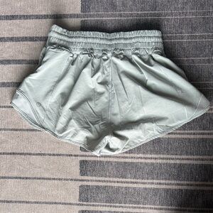 lululemon athletica Women's hotty hot Sage Green Athletic Shorts